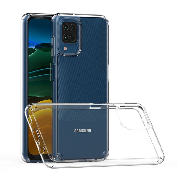 Чехол для Samsung A12 Clear Case 2 mm Box прозрачный