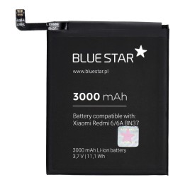Аккумулятор для Xiaomi Redmi 6 / 6A (BN37) 3000 mAh Blue Star