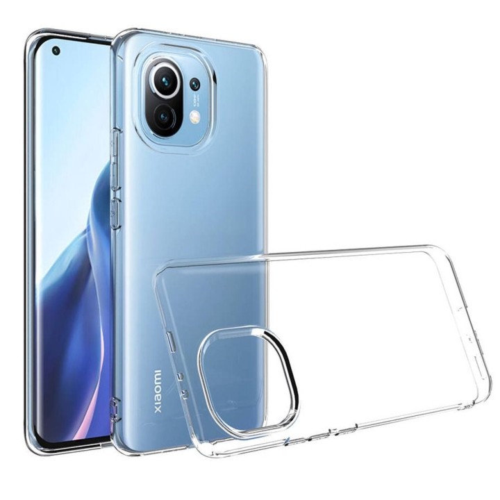 Чохол для Xiaomi Mi 11 LITE 5G / Mi 11 LITE LTE ( 4G ) / Mi 11 LITE NE Back Case Ultra Slim 0,5 mm прозорий