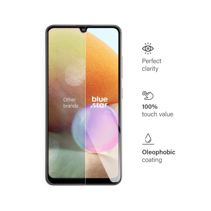 Tempered glass for Samsung A32 4G / LTE Blue Star