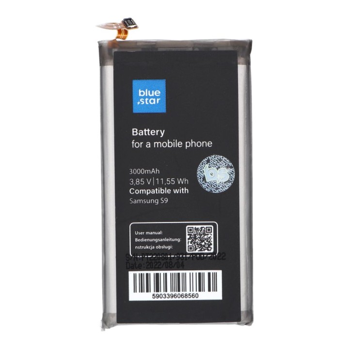 Акумулятор для Samsung S9 3000 mAh Blue Star Premium