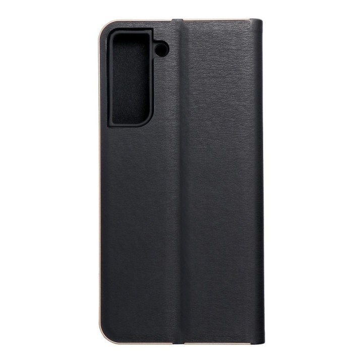 Flip case for Samsung S21 FE Luna Book Gold black