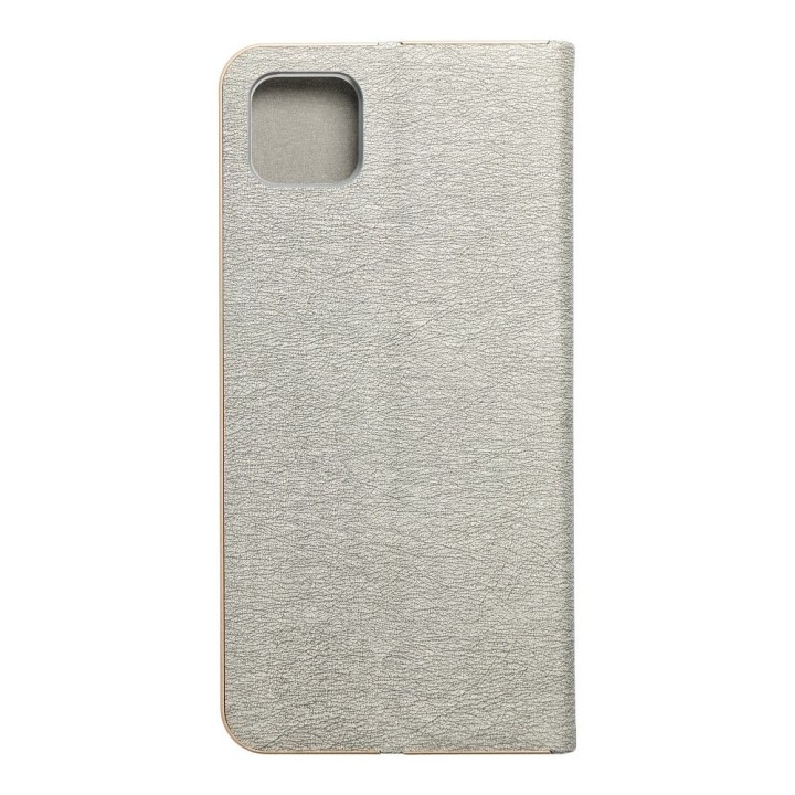 Flip case for Samsung A22 5G Luna Book Gold silver