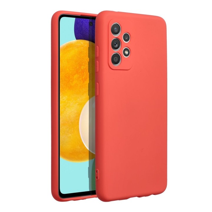 Чехол для Samsung A52 5G / A52 LTE ( 4G ) / A52S Silicone персиковый