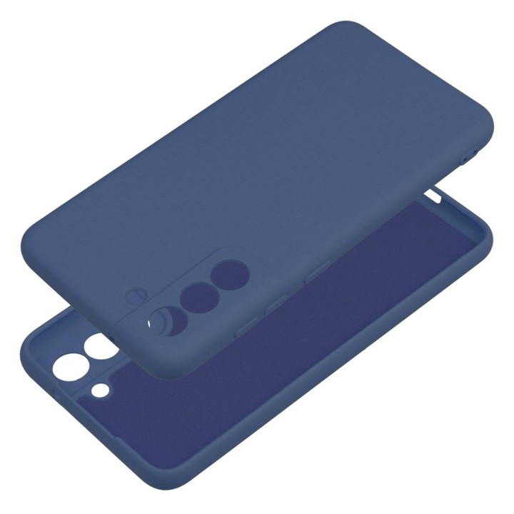 Чохол для Samsung S21 FE Silicone синій