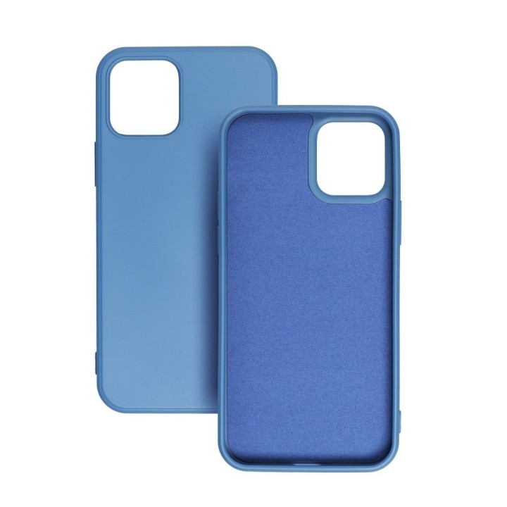 Чехол для Samsung S21 FE Silicone синий