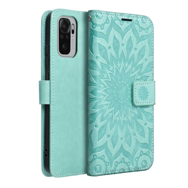 Flip case for Xiaomi Redmi 9C / 9C NFC Mezzo Book mandala green