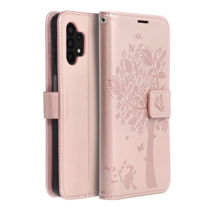 Flip case for Samsung A32 5G Mezzo Book tree rose gold