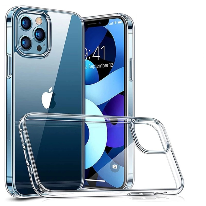 Чохол для iPhone 13 PRO MAX Clear Case 2 mm Box прозорий