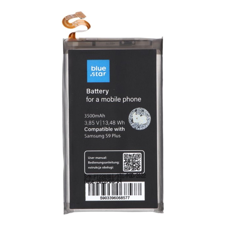Аккумулятор для Samsung S9 Plus 3500 mAh Blue Star Premium