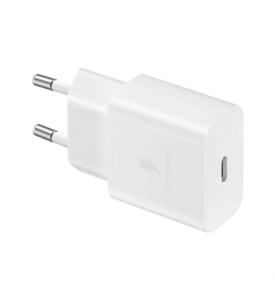 Оригінальний зарядний пристрій Samsung Fast Charger EP-T1510NWEGEU USB Typ C 2A 15W biała blister