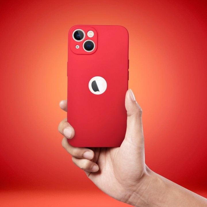 Case for iPhone 13 MINI Soft red