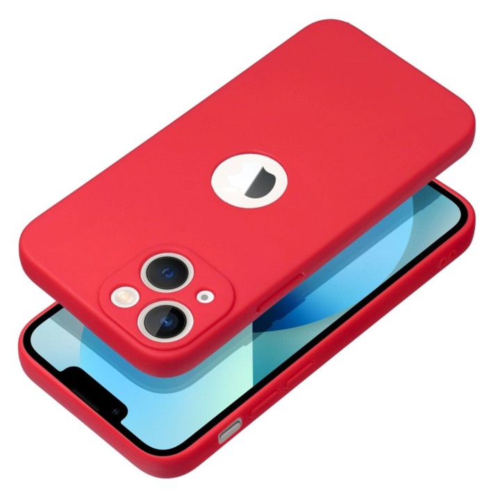 Case for iPhone 13 MINI Soft red