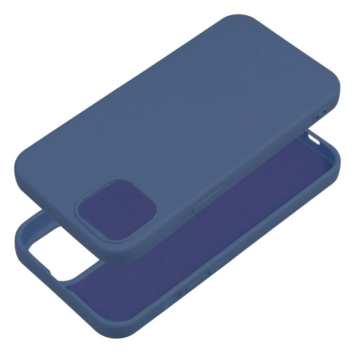 Чохол для iPhone 13 Silicone синій