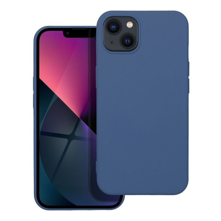 Чохол для iPhone 13 Silicone синій