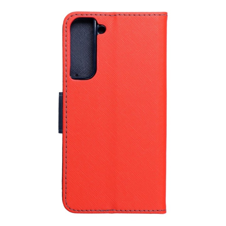 Etui z klapką na Samsung S22 PLUS Fancy Book czerwono-granatowe