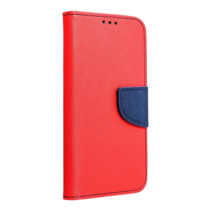 Flip case for Samsung S22 PLUS Fancy Book red-navy blue