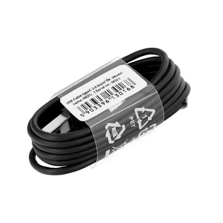 Cable USB A for type C 2.0 HD21 1 m black
