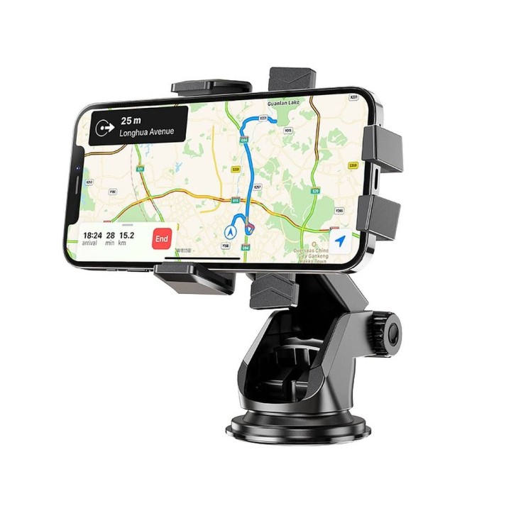 Universal car phone holder Hoco for windscreen / dashboard CA83 black