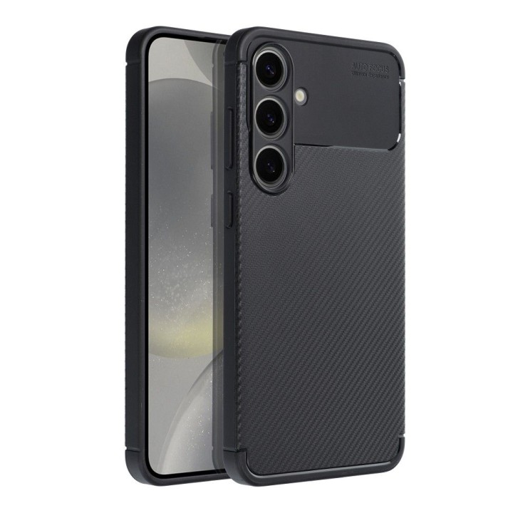 Чохол для Samsung S24 PLUS Carbon Premium чорний