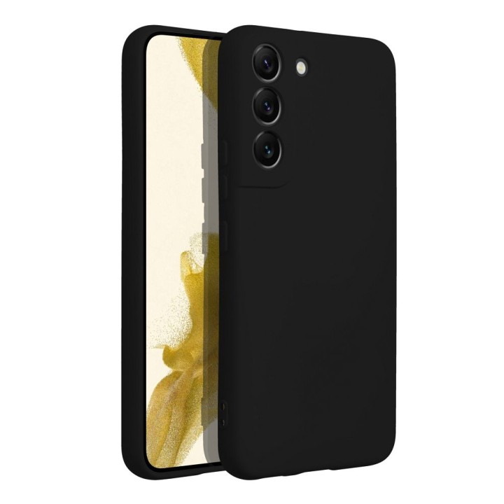 Чехол для Samsung S22 Silicone черный