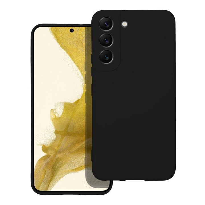 Чехол для Samsung S22 Silicone черный