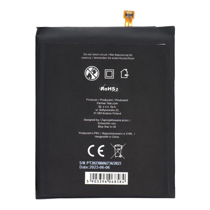 Акумулятор для Samsung A51 4000 mAh Blue Star Premium