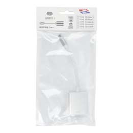 HDMI cable (female) for Type C 3.1 (male) Plug & Play 4K