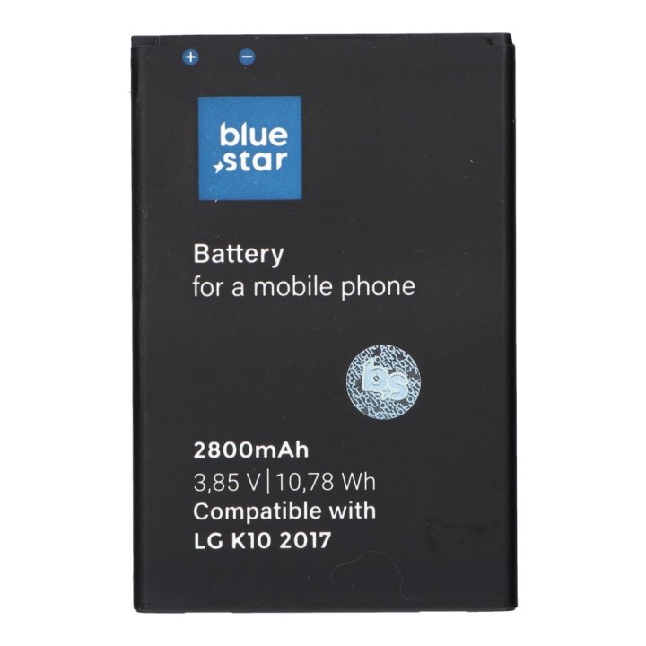 Аккумулятор для LG K10 (2017) 2800 mAh Blue Star Premium
