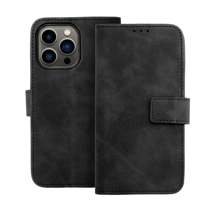 Чохол з клапаном для iPhone 13 Tender Book чорний