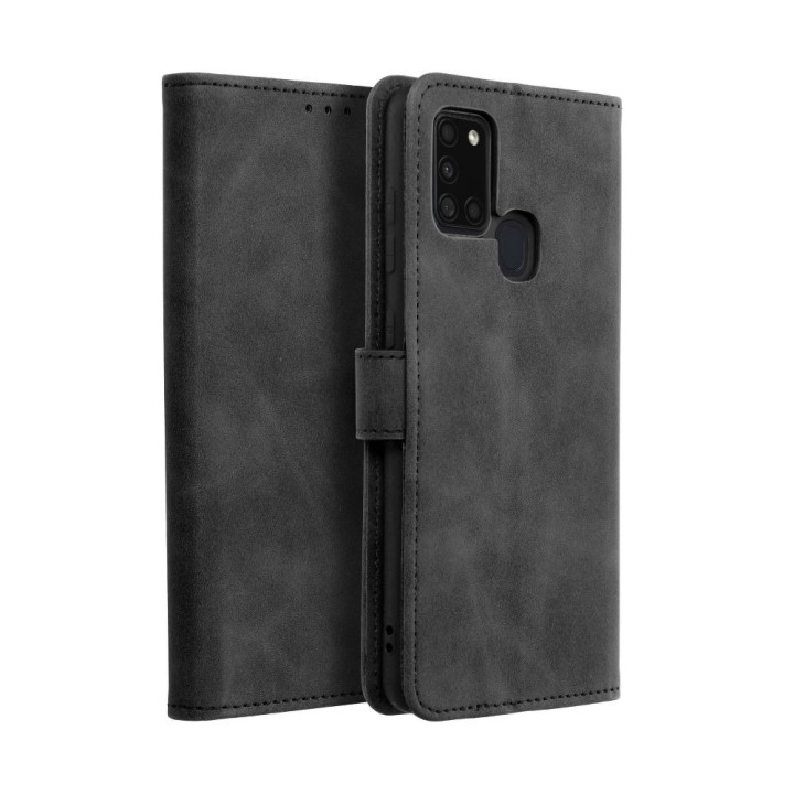 Чохол з клапаном для Samsung A21s Tender Book чорний