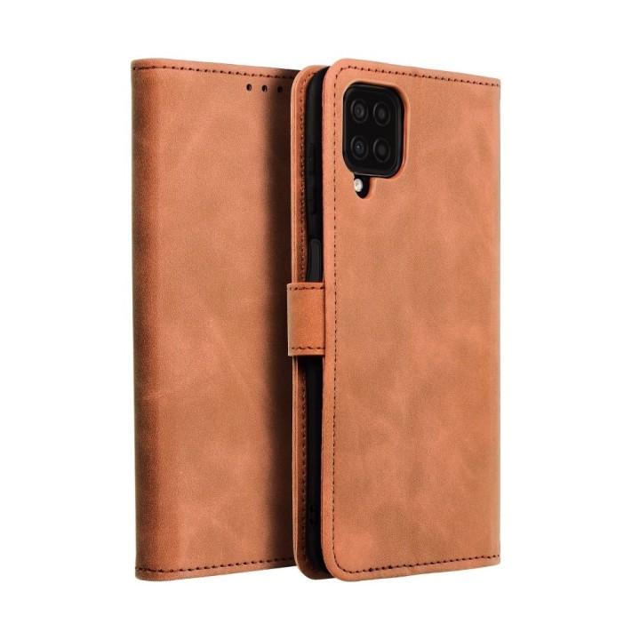 Flip case for Samsung A12 / M12 Tender Book brown