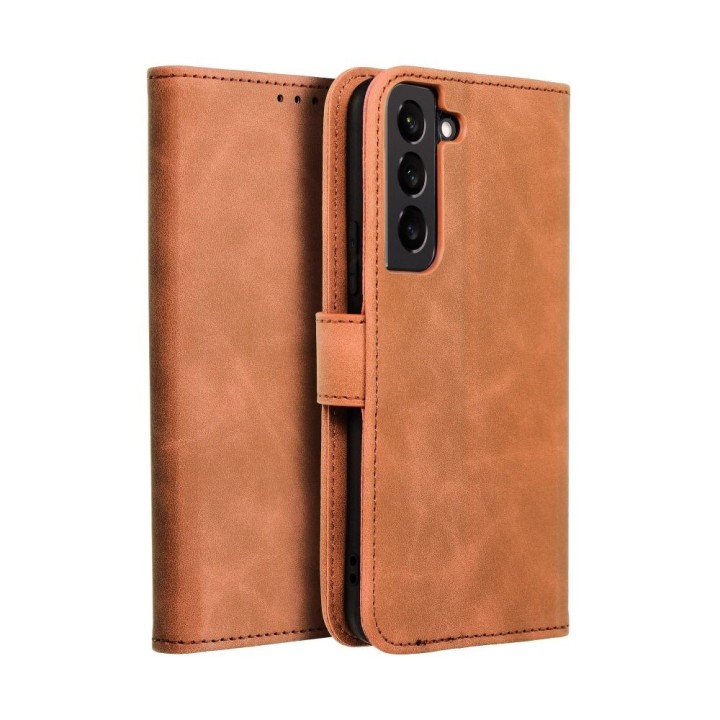 Flip case for Samsung S22 Tender Book brown