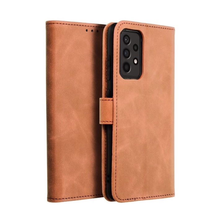 Чохол з клапаном для Samsung A52 5G / A52 LTE ( 4G ) / A52s 5G Tender Book коричневий