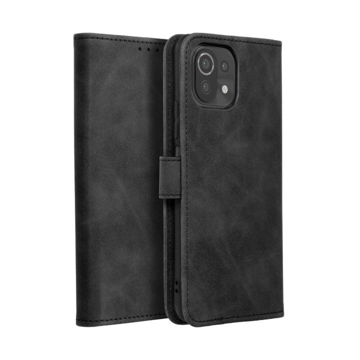 Flip case for Xiaomi Mi 11 Lite 5G / Mi 11 Lite LTE ( 4G ) / Mi 11 Lite NE Tender Book black