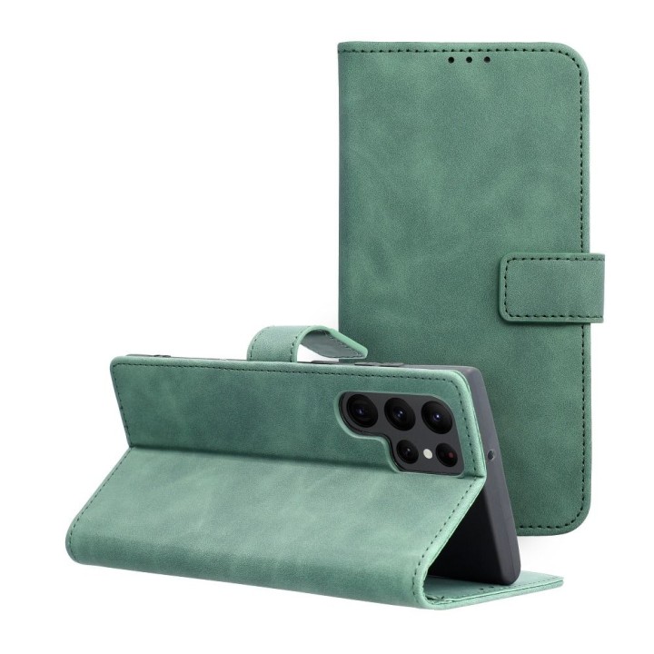 Flip case for Samsung S22 ULTRA Tender Book green