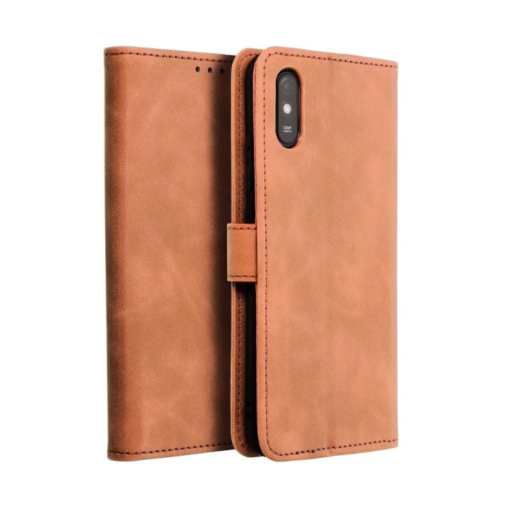 Чохол з клапаном для Xiaomi Redmi 9AT / Redmi 9A Tender Book коричневий