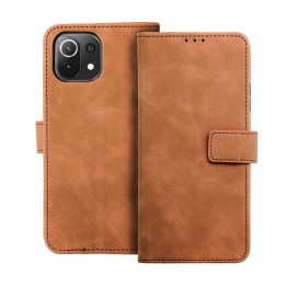 Чехол с клапаном для Xiaomi Redmi NOTE 10 / 10S Tender Book коричневый