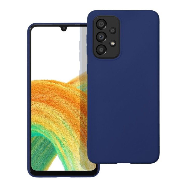 Case for Samsung A33 5G Soft dark blue