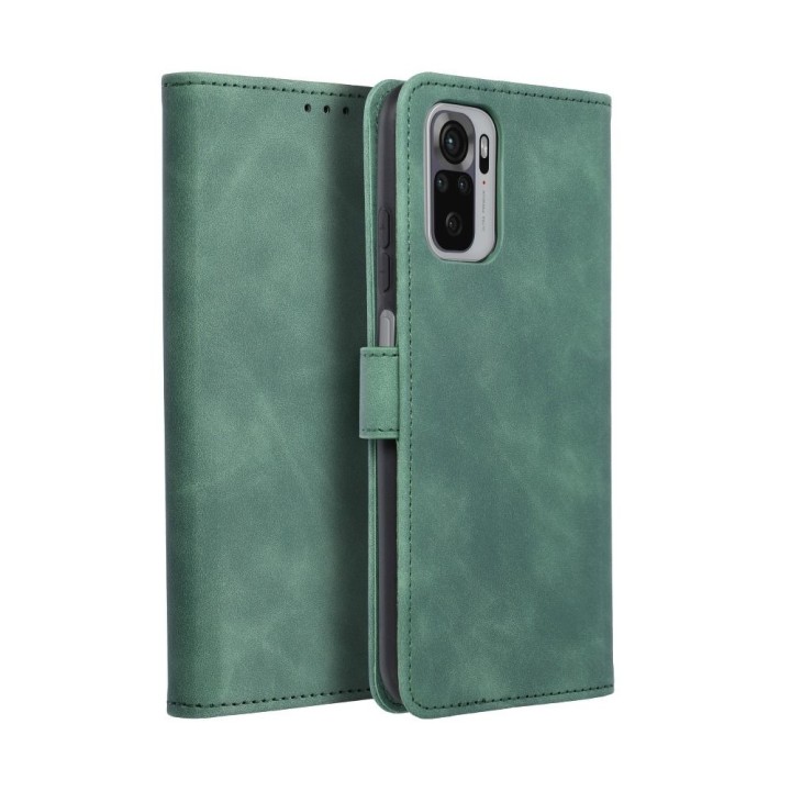 Flip case for Xiaomi Redmi NOTE 10 / 10S Tender Book green