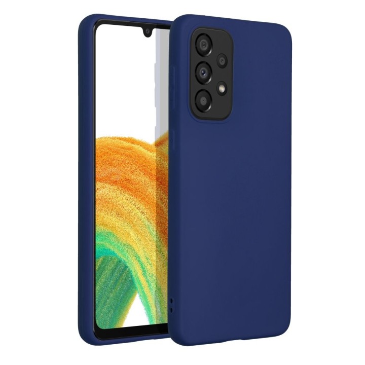 Чохол для Samsung A33 5G Soft темно-синій