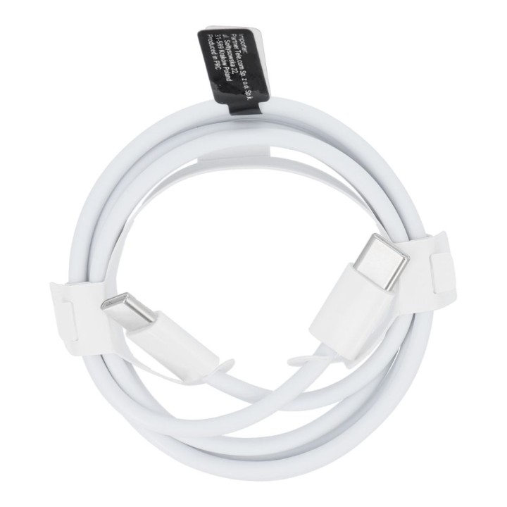 Кабель USB-C – USB-C PD QC3.0 3A 30W 1 m HD26 box білий
