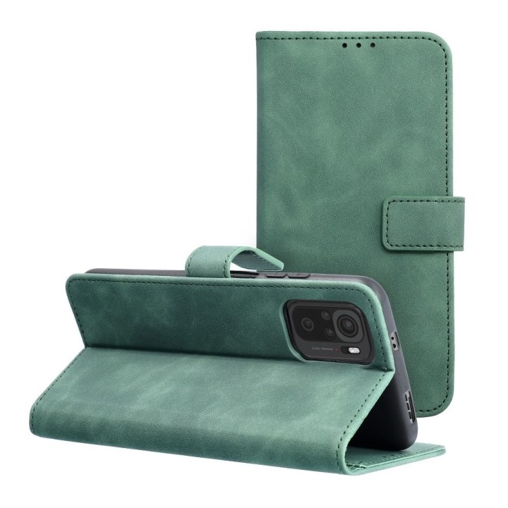 Чохол з клапаном для Xiaomi Redmi NOTE 10 / 10S Tender Book зелений