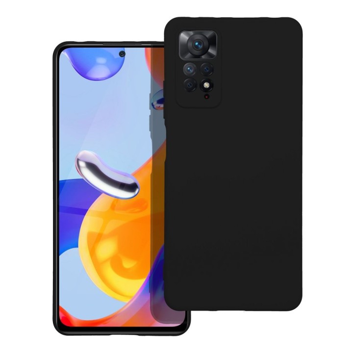 Чехол для Xiaomi Redmi Note 11 PRO 5G Silicone черный