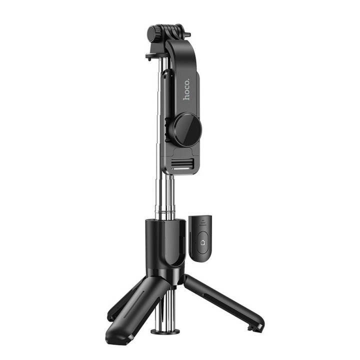Selfie stick Hoco tripod with wireless remote control K17 black