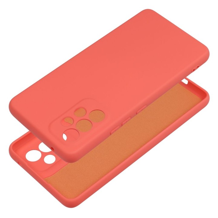 Case for Samsung A53 5G Silicone peach