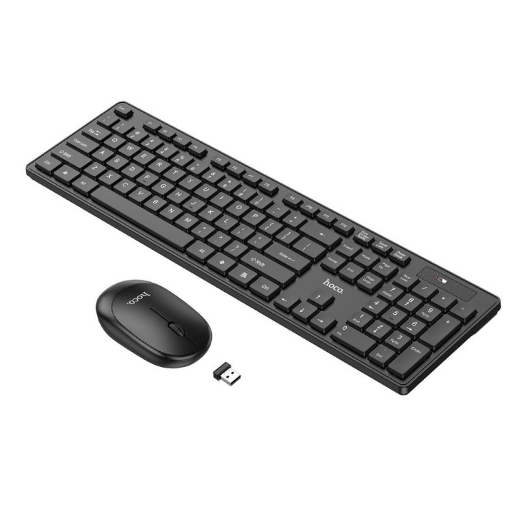 Wireless keyboard and mouse Hoco GM17 black