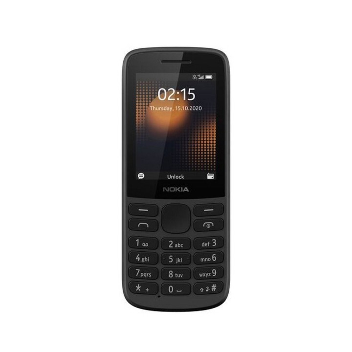 Телефон NOKIA 215 4G DS PL чорний