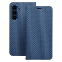 Flip case for Samsung A33 5G Luna Book Carbon blue