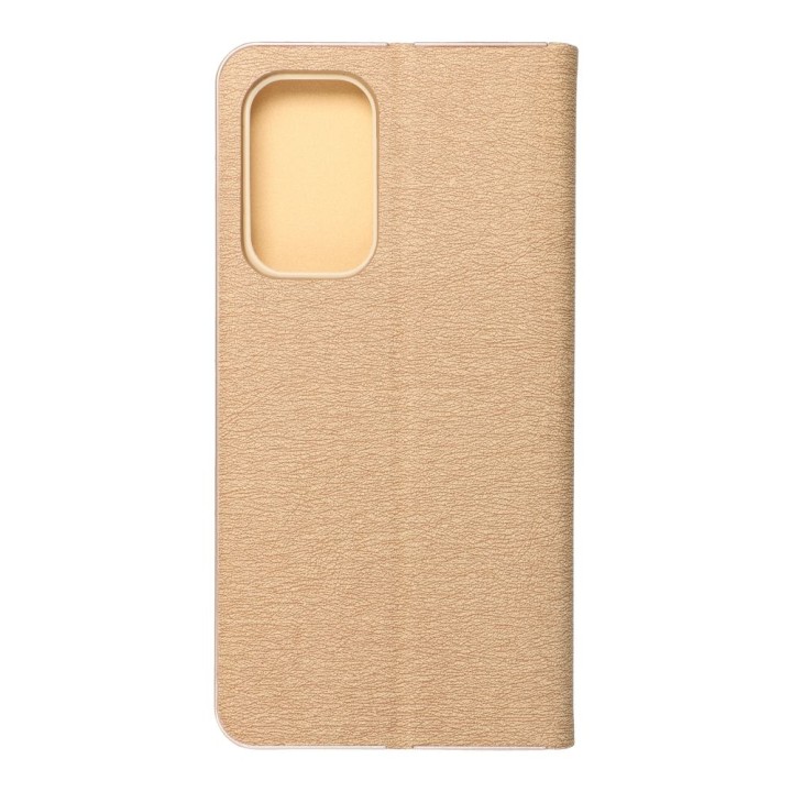Чехол с клапаном для Samsung A53 5G Luna Book Gold золотой
